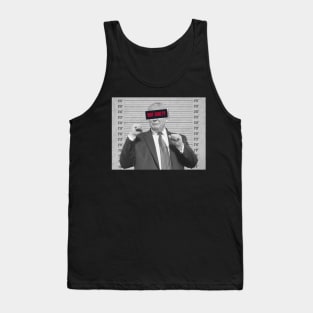 Trump mugshot not guilty Tank Top